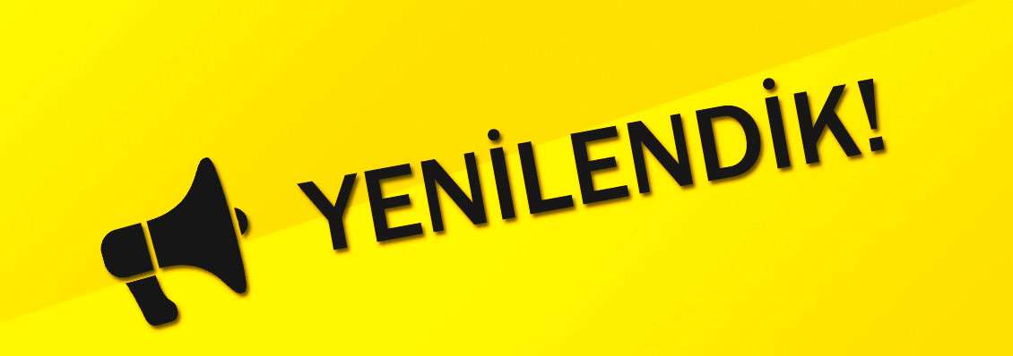 Web sitemiz yenilendi