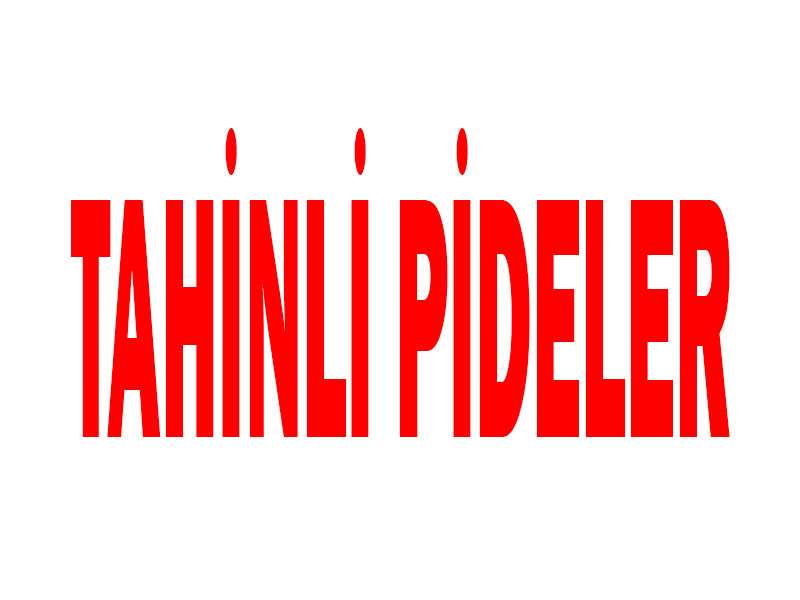 Tahinli Pideler