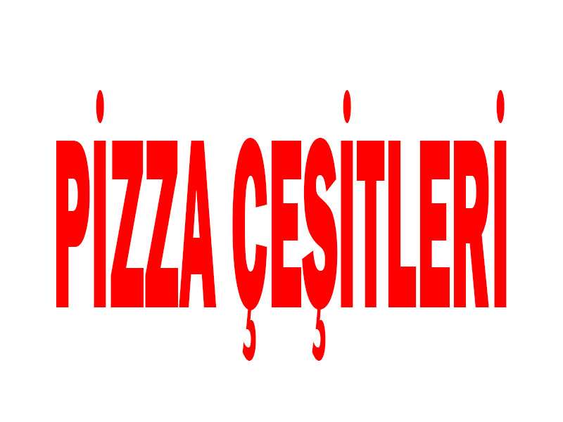 Pizza Çeşitleri